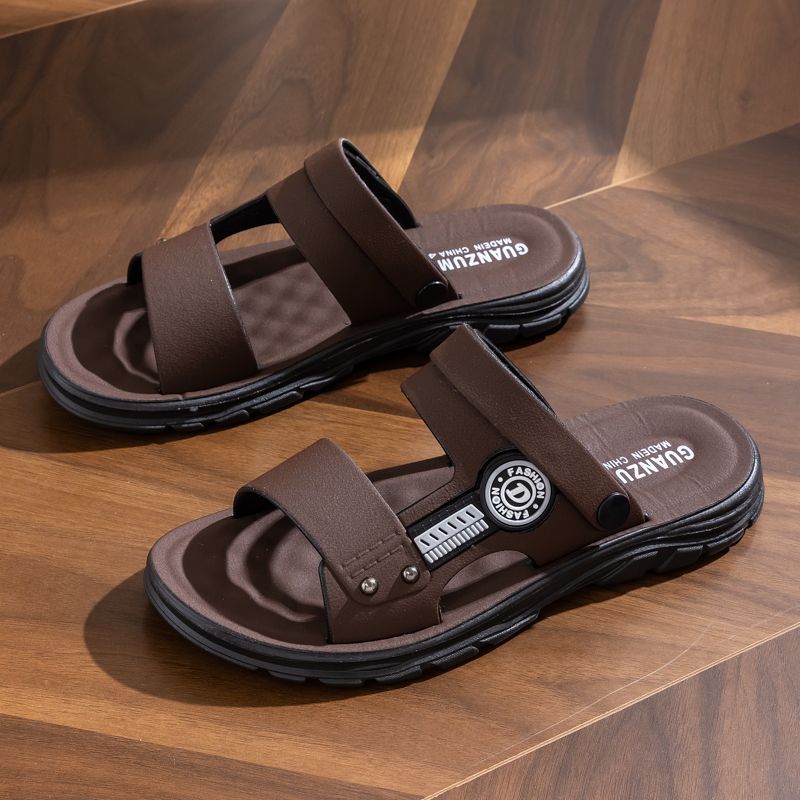 A generation of men's sandals non-slip summer casual middle-aged dad beach sandals wear Vietnamese sandals men