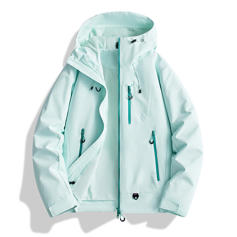 2025 New Style Jacket for Men and Women, Outdoor Three-In-One Windproof and Waterproof Detachable Two-Piece Jacket in Stock