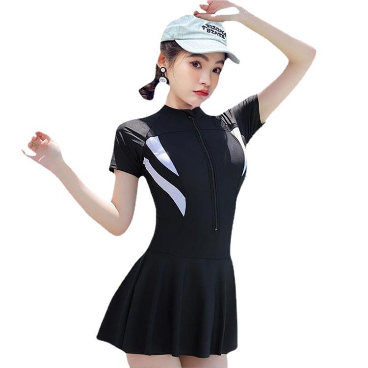 Swimwear Women's High-end Sense Explosions Fashion Slim Swimwear Swimming Pool Special Belly Covering Skirt Swimwear
