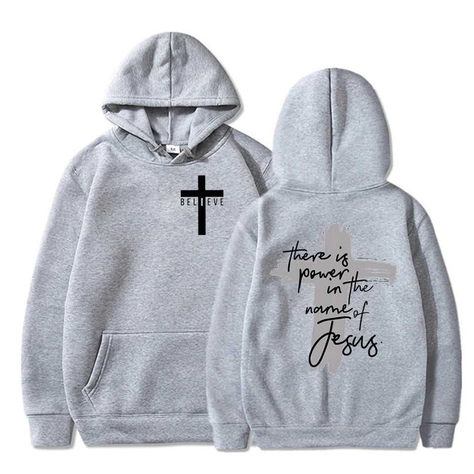 Women/Men Christian Faith Essential Hoodies There Is Power I