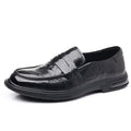 Men's Casual Leather Shoes 2026 New Style Cowhide Formal Business Leather Shoes Non-Slip Slip-On High-End Men's Shoes Wholesale