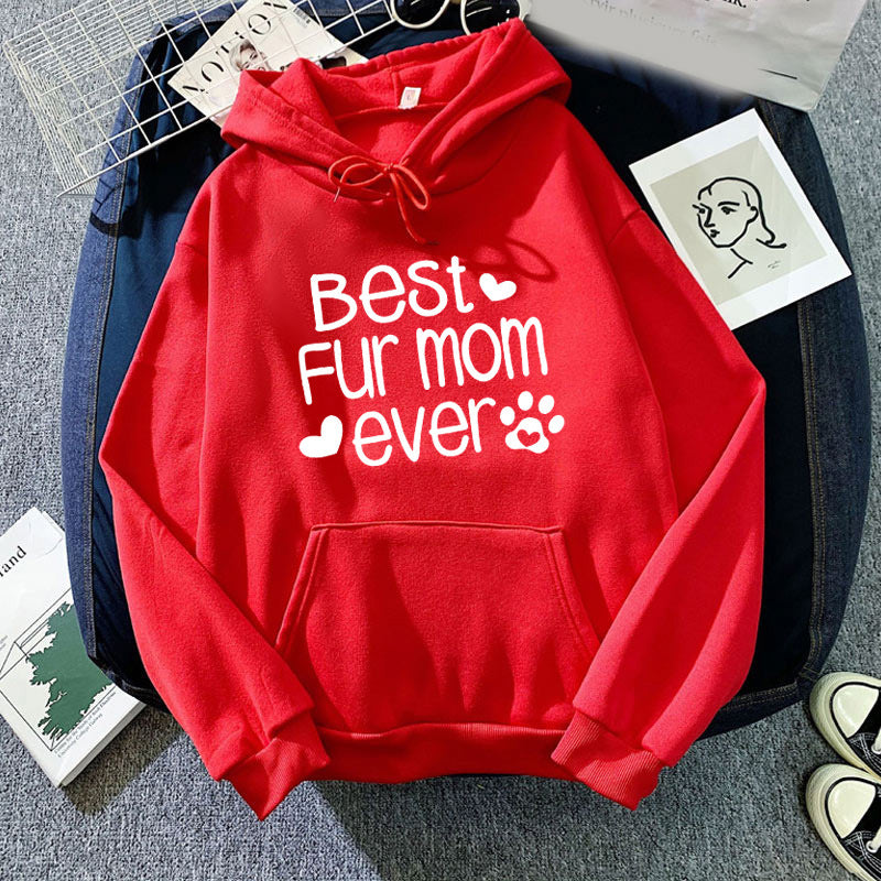 Cross-border foreign trade sources Baby It's Cold outside printed hooded hooded vests European code plus size