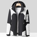 Outdoor Jacket Men's Winter Velvet Short-Sleeved Thickeneded Spring & Fall Windproof Waterproof Breathable Jacket Mountaineering Jacket