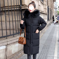 Women's Long Cotton Coat, Popular Style, Slimming, Petite Size, Trendy Ins Style, Winter 2025 New Women's Cotton Jacket