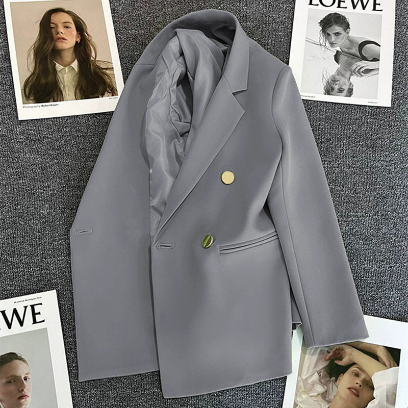 Green Small Blazer for Women 2025 Spring New Style Slimming Internet Celebrity Street Top Trendy Women