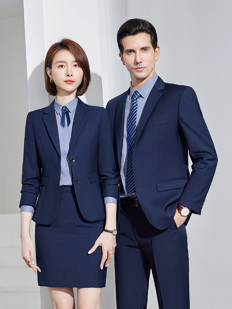 Men's Suit suit Men's Business Professional Dress Salesman Work Clothes Casual Suit Pants Men's and Women's
