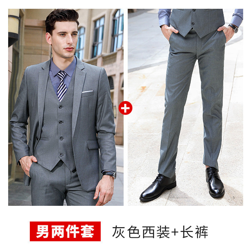 Business Attire for Men and Women, Autumn and Winter Fashionable Slim Business Suits, Women's Four-Piece Vest Formal Suits