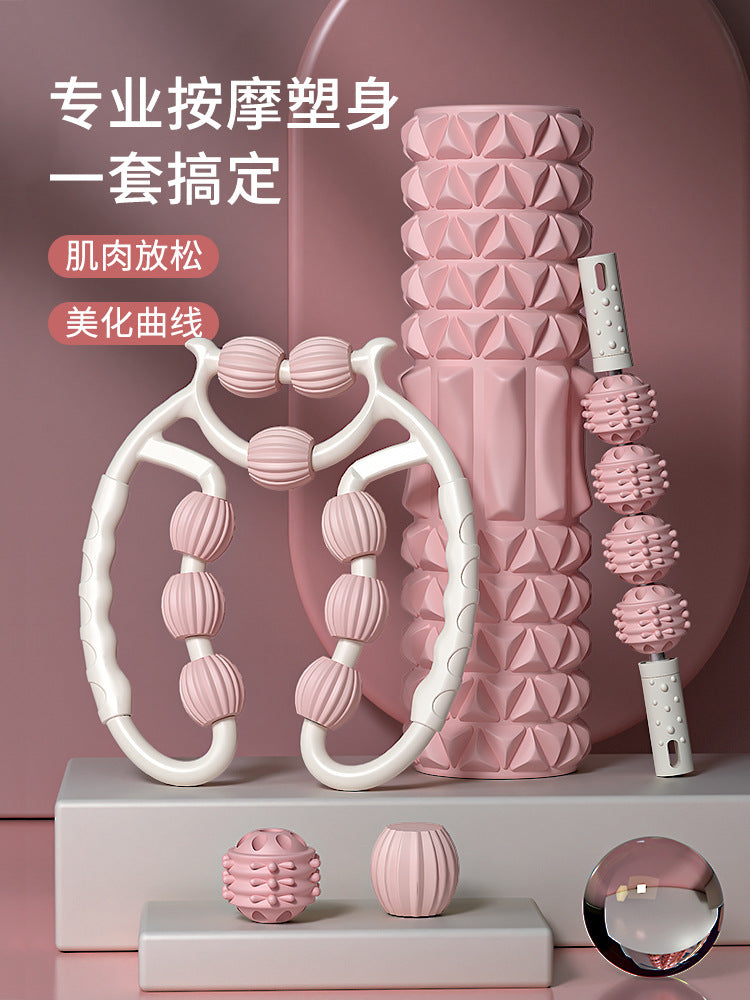 Foam Roller Leg Beauty Tool Roller Muscle Relaxer Leg Training Massage Equipment Sports Fitness Yoga Massage Stick
