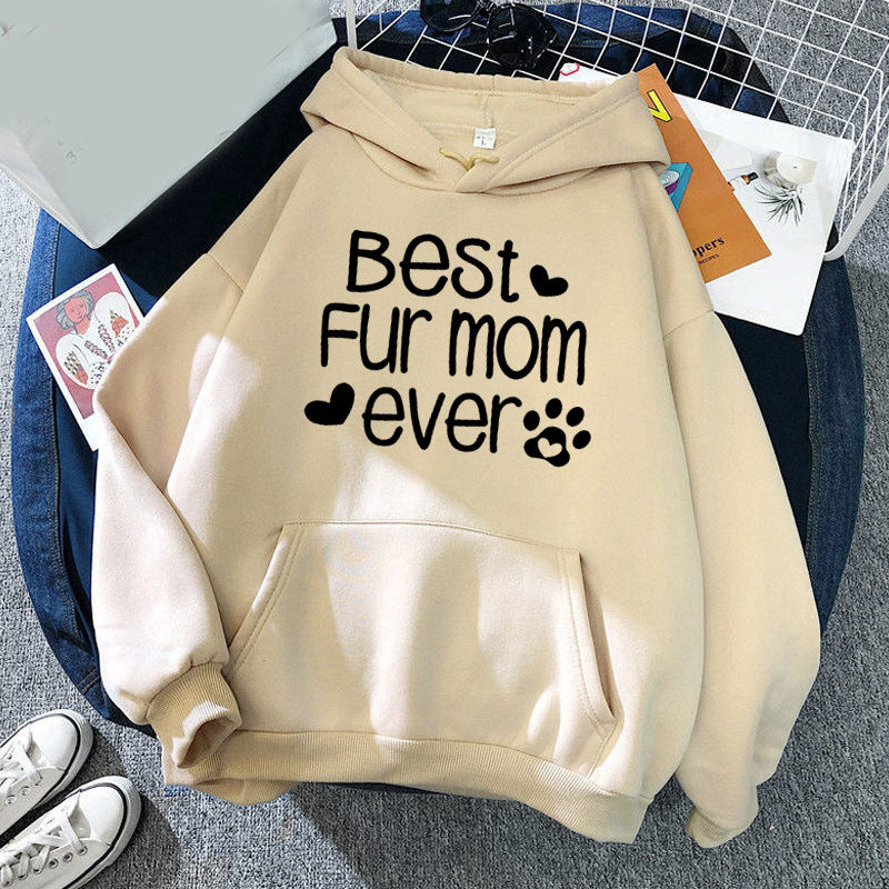 Cross-border foreign trade sources Baby It's Cold outside printed hooded hooded vests European code plus size
