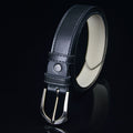 Trendy New Fashion Simple Versatile Children's Decorative Smooth Buckle Belt with Lychee Pattern, Wholesale from Manufacturer