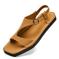Sandals Men's Large Size 47 Summer Slip-On Men's Flats 46 Outer Wear 45 Beach Shoes Cross-Border Genuine Leather Open-Toe Sandals