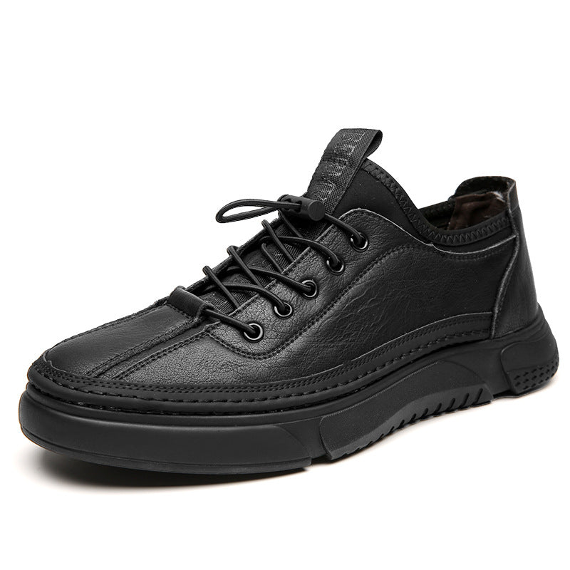 Spring/Summer New Casual Leather Shoes Men's Genuine Leather Sneakers Trendy Fashion Sports Men's Shoes Wholesale
