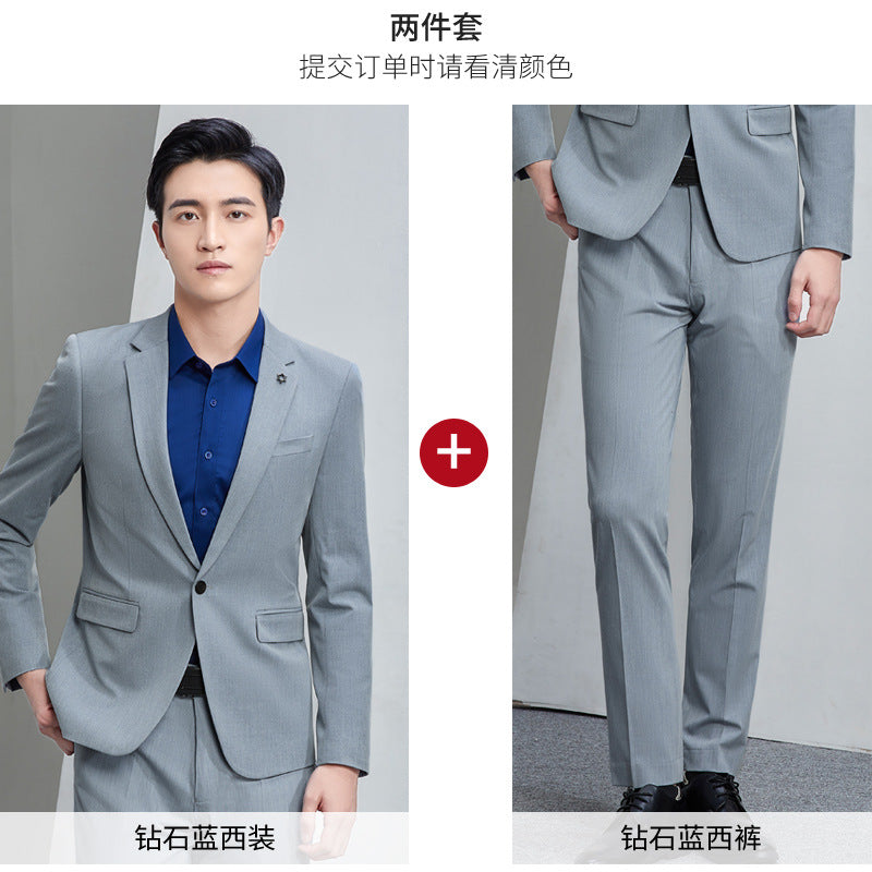 New Business Suit Men's Work Clothes Women's Black High-End Suit Suit Lawyer Teacher Work Professional Formal Wear