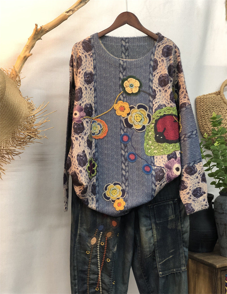 Autumn and Winter New Pullover Sweaters, Girly Style Sweaters, Outer Wear Sweaters, Slimming Internet Celebrity Tops, Women's Sweaters Wholesale