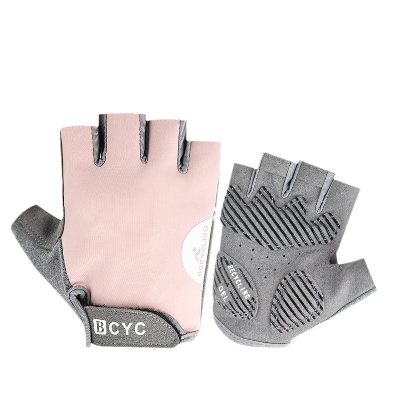 Fitness Gloves Men's and Women's Half-Finger Thin Equipment Training Non-Slip Wear-resistant Anti-cocoon Mountaineering Cycling Gloves