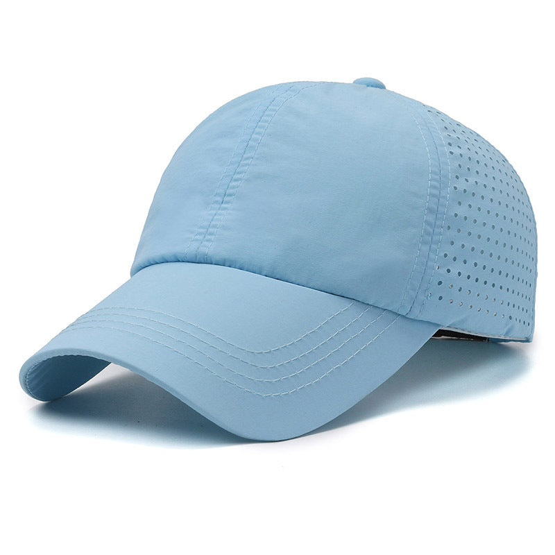 Hats for Men and Women, Quick-Drying Thin Summer Light Plate Baseball Caps, Outdoor Sunshade Hats, Breathable and Fashionable Peaked Caps