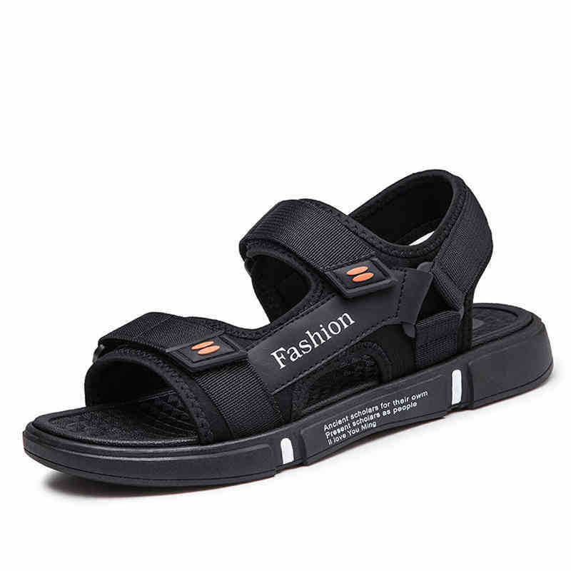 Sandals for Men 2026 New Summer Sports and Leisure Driving Sandals Trendy Non-Slip Outdoor Beach Shoes Men's Slippers