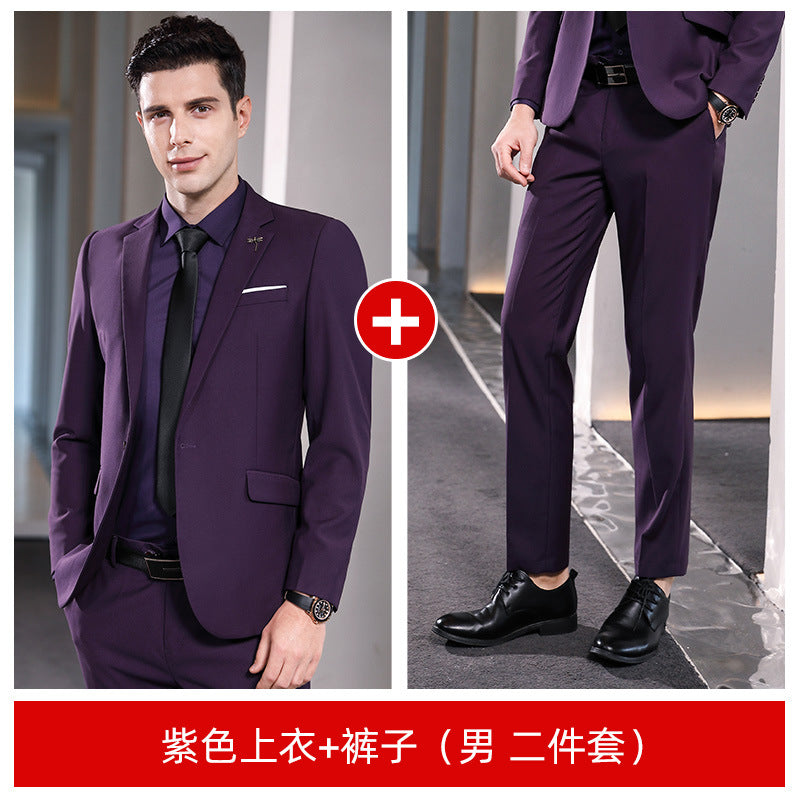 Business Attire for Men and Women, Autumn and Winter Fashionable Slim Business Suits, Women's Four-Piece Vest Formal Suits