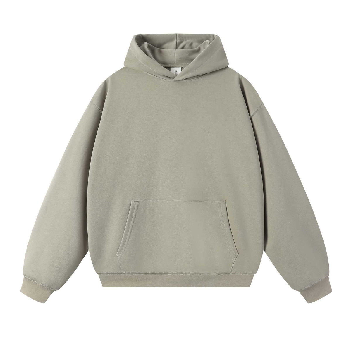 New Style Couple's Loose-Fitting Round-Neck Hooded Sweatshirt, Long-Sleeved Sweatshirt, Heavyweight Pure Cotton 400g Hoodie with Printed Logo