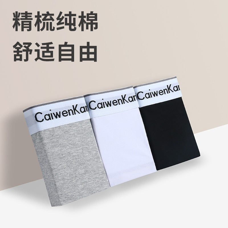 Japanese Women's Underwear All Pure Cotton Seamless Breathable Simple Mid-Waist Girls' Briefs Sports Shorts Wholesale