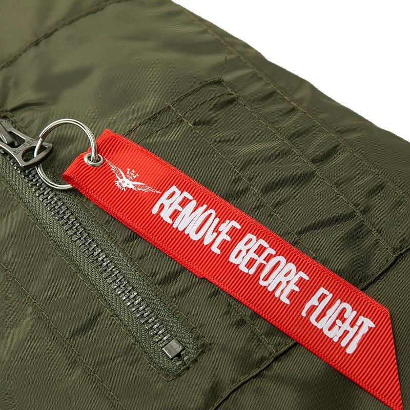 Spring and Autumn Men's One Coat Japanese Aviator Jacket Baseball Shirt Men's Fashion Youth Jacket Coat Chubby Size