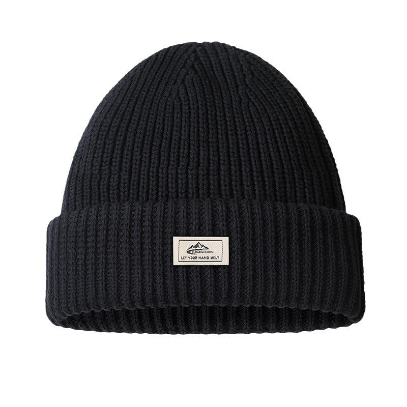 New Winter Cross-Border Hats for Men, Autumn and Winter Knitted Hats, Warm Face Protection Masks, Outdoor Woolen Hats, Cold Hats Wholesale