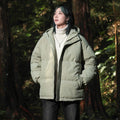 Cross-Border Cotton-Padded Jackets for Men and Women, Winter Loose Hooded Cotton-Padded Jackets, Pure Color Bread Jackets, Cotton-Padded Jackets, Warm Couple Jackets for Men