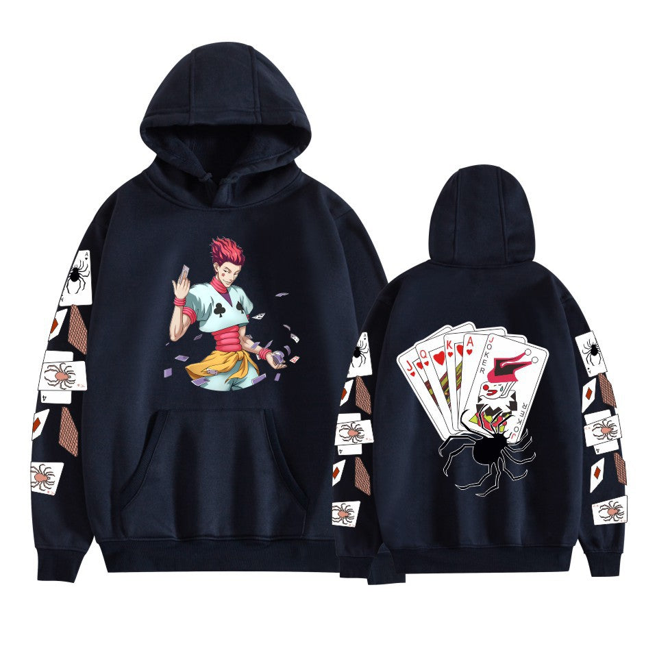 Sun Man Cartoon Animation Series Surrounding hoodie with Hoodies and Ghost Extermination Blade Full-time Hunter Loose Cross-border hoodie
