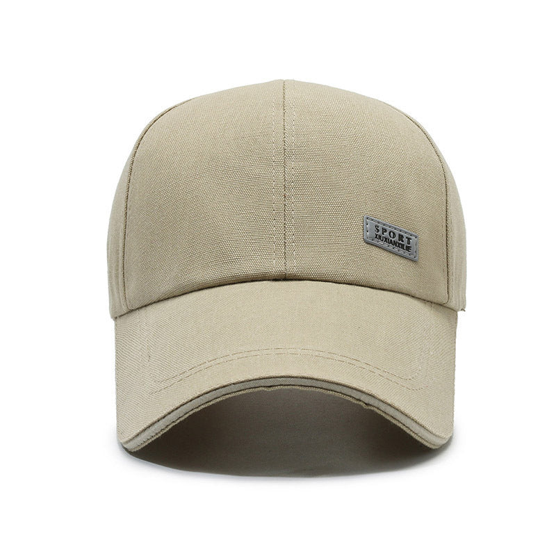 Hat Men's Summer Korean Style Casual Peaked Hat Outdoor Sun Hat Women's Baseball Cap Spring and Autumn Sun Protection Sun Hat