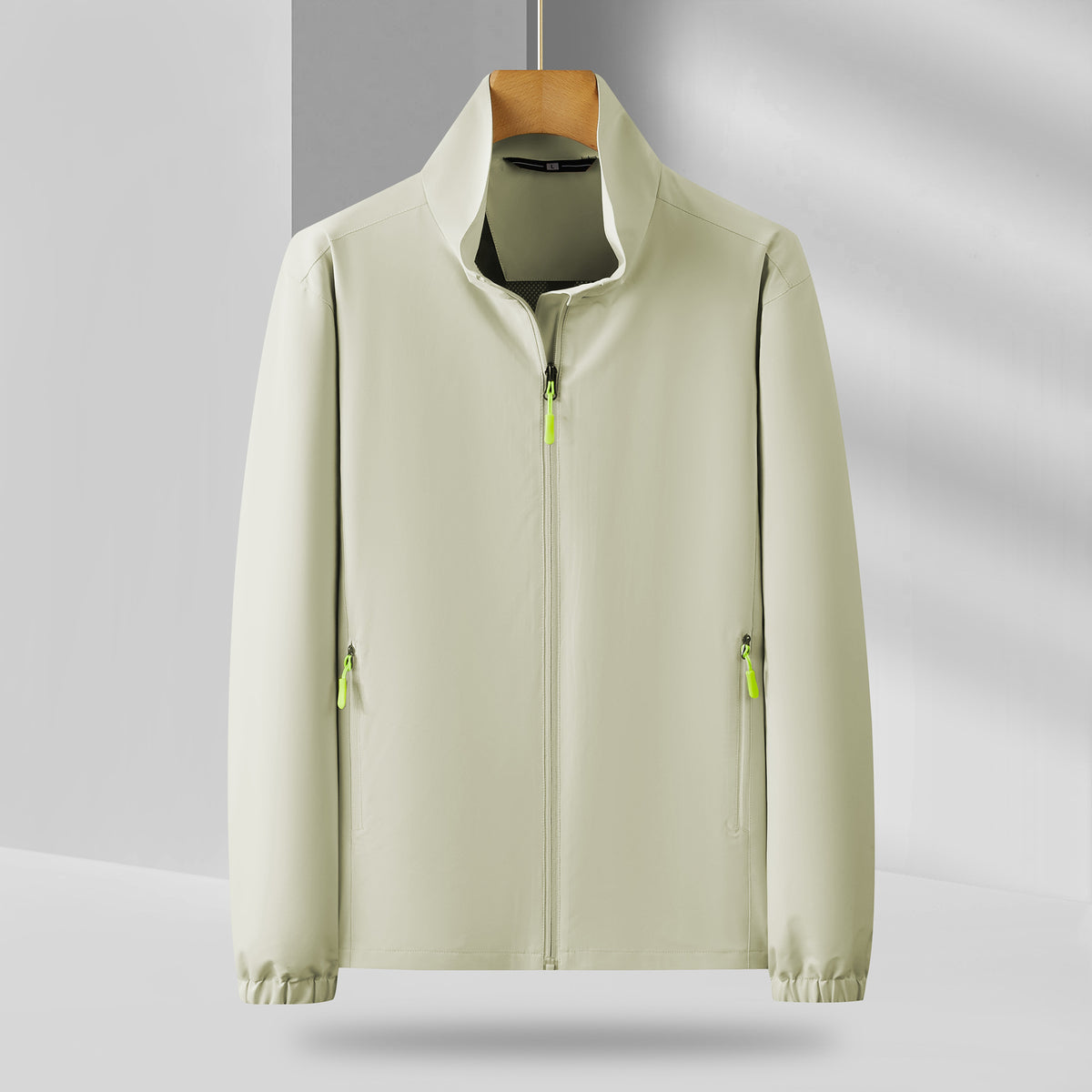 2025 Autumn/Winter 7788 Style Outdoor Loose-Fitting 160g Stand-Up Collar Zip-Up Jacket Windbreaker Business Workwear