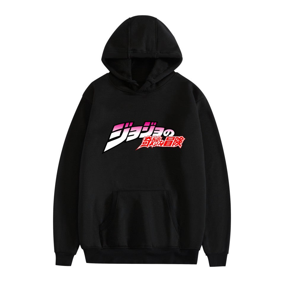 New Hot Hoodie JOJO's Wonderful Adventure Popular Printed Casual Men's and Women's Cross-border Trendy Sweater