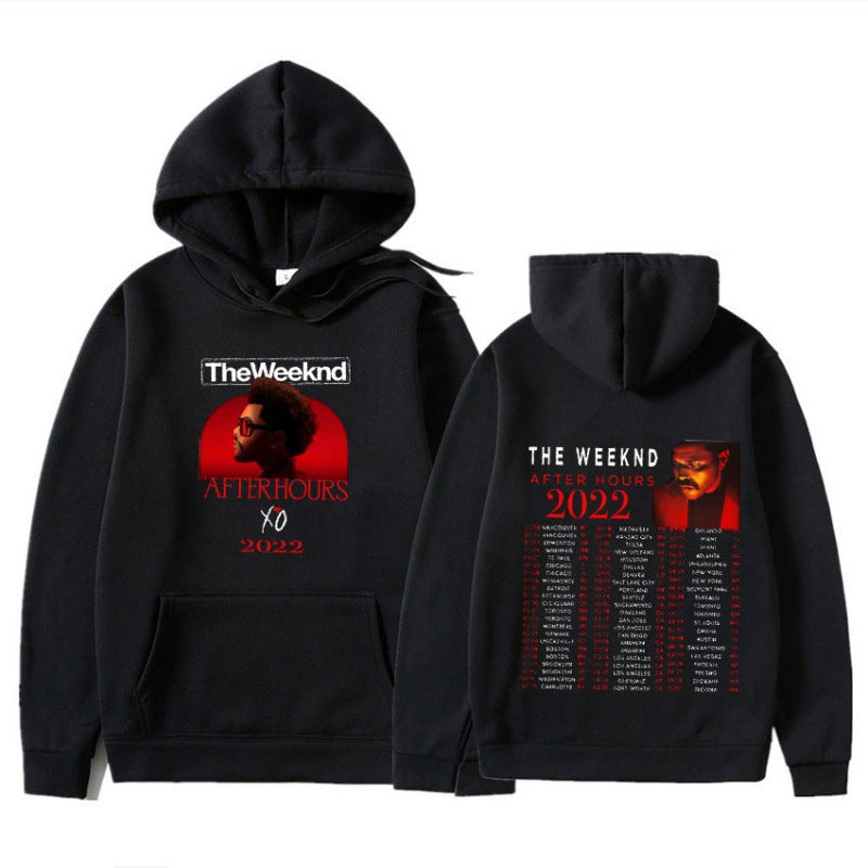 [Cross-border European Code] Singer The Weeknd Hoody After hour Hoodie