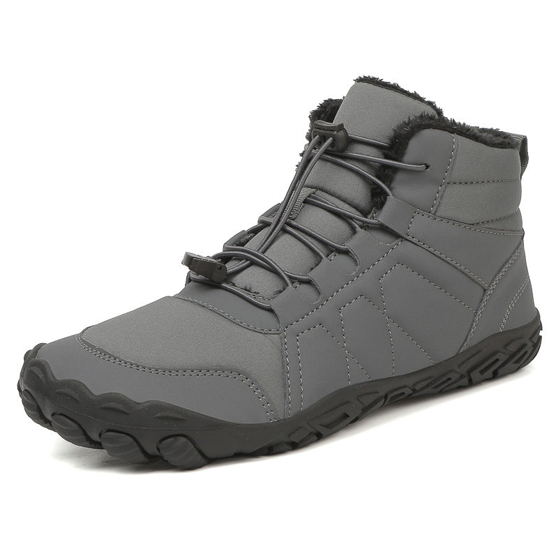 Ready Stock Snow Boots for Women, Fleece-Lined and Thickened Waterproof Boots, Men's Cotton Shoes, Thick-Soled Winter Warm Shoes, Outdoor Shoes, Exclusively for Cross-Border Sales
