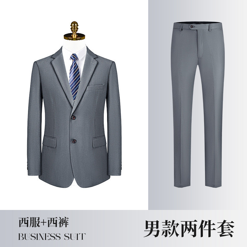 Business Wear Men's and Women's Same-style Suit Autumn and Winter Fashion Slim-fit Business Suit Women's Pants Vest Dress