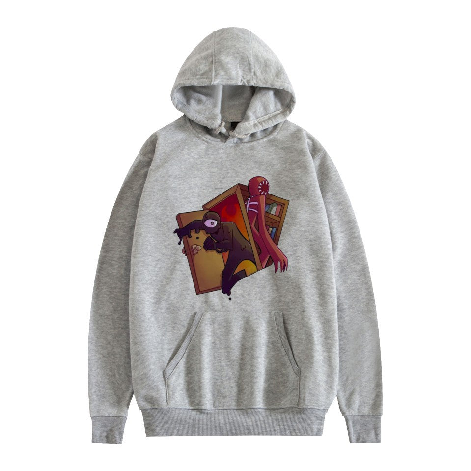 New Anime peripheral hoodie cross-border printed hooded two-dimensional autumn and winter hoodie men's and women's same sweater