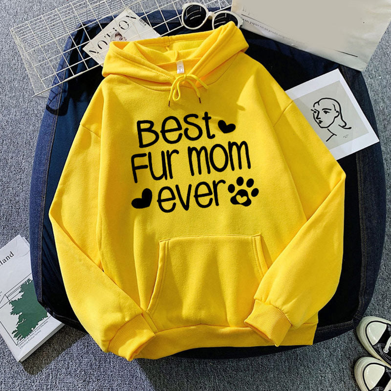 Cross-border foreign trade sources Baby It's Cold outside printed hooded hooded vests European code plus size