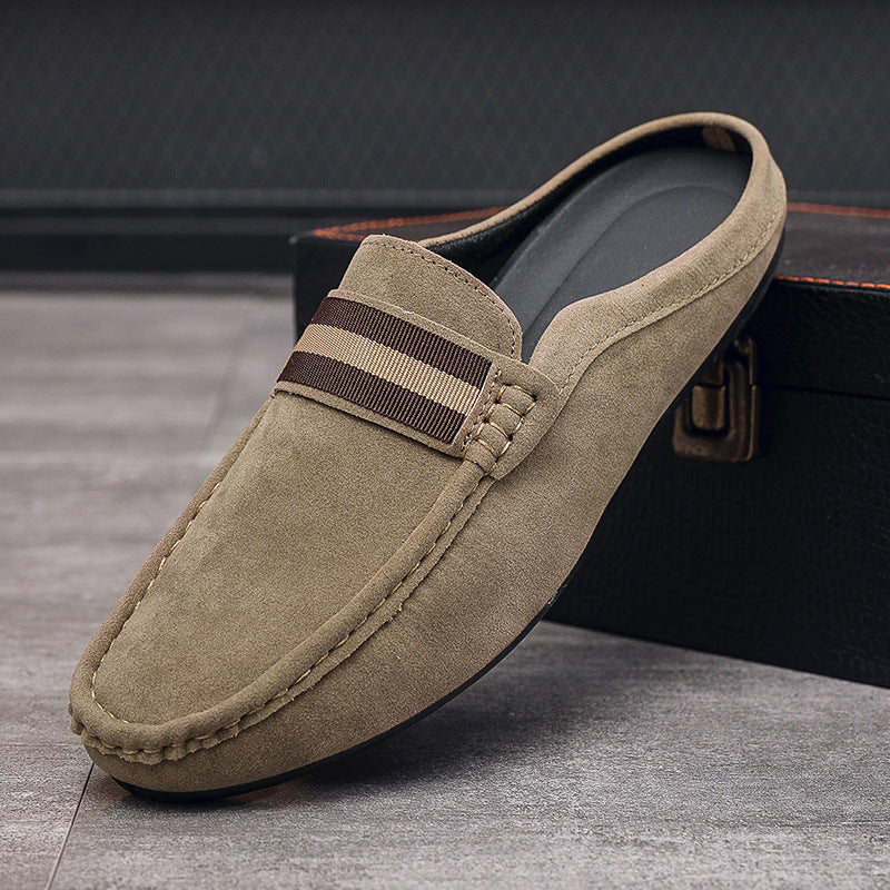 Loafers Men's Lightweight Men's Beanie Shoes Men's Shoes Summer Slip-On Slippers Soft Sole Lazy Cross-Border Hot Style Dropshipping