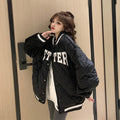 American-Style Baseball Jacket Couple Cotton Jacket Women's Padded Autumn and Winter New Year New Style Student Loose Korean Version Bf Harajuku Style Jacket