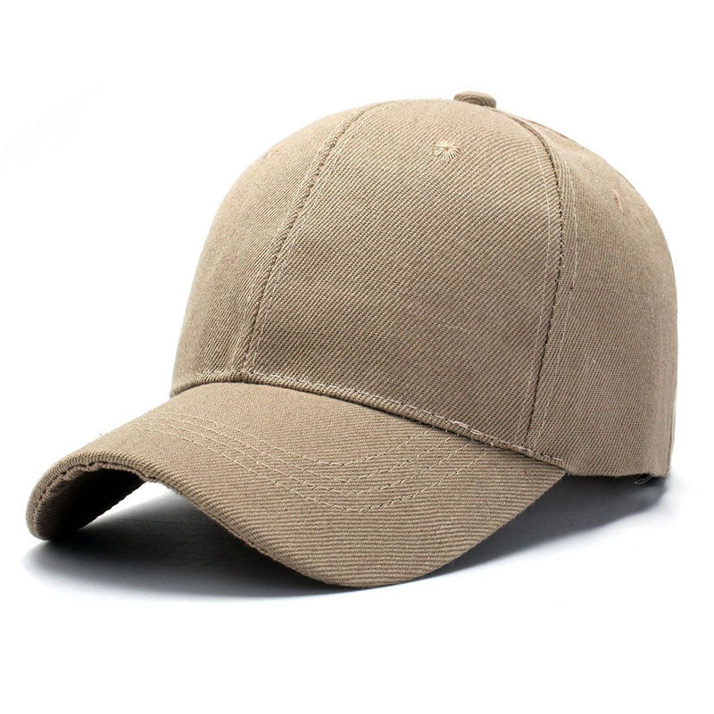 Fashion Trendy Hats for Men Korean Style Solid Color Baseball Cap Versatile Sun Protection Summer Women's Sun Hat Casual Baseball Cap Trendy