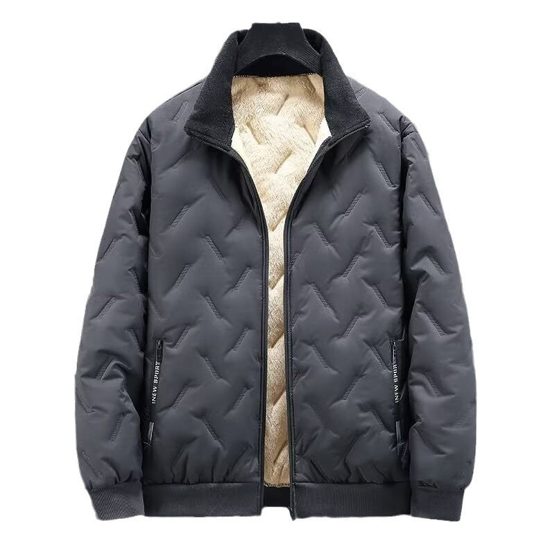Spring and Autumn Men's Jackets, Simple Casual Stand-Up Collar, Versatile Trendy Fashion Men's Jackets and Coats