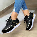 2024 European and American Large Size Sports Casual Shoes Summer New Thick-Soled Casual Shoes Strap Sports Women's Shoes Ready for Sale