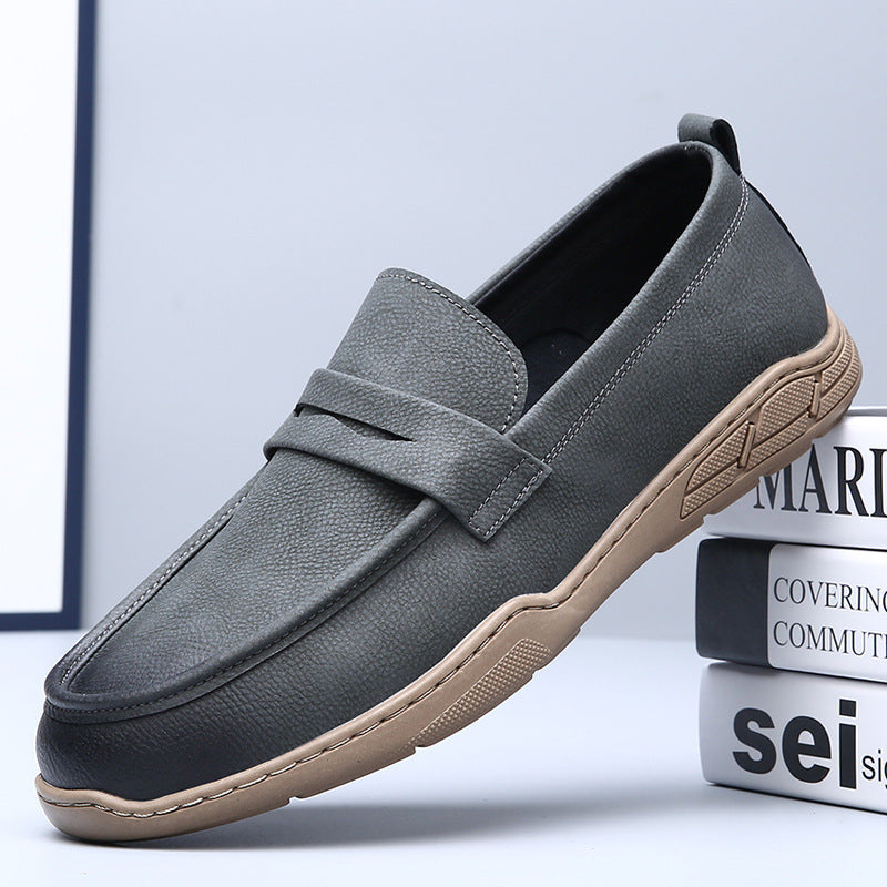 2025 Spring New Commuter Loafers Retro Old Money Style Slip-On Breathable Casual Loafers for Men Trendy