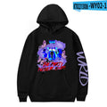 [Cross Border Code] Hot Print Juice WRLD Black Hoodies Men Hoodie