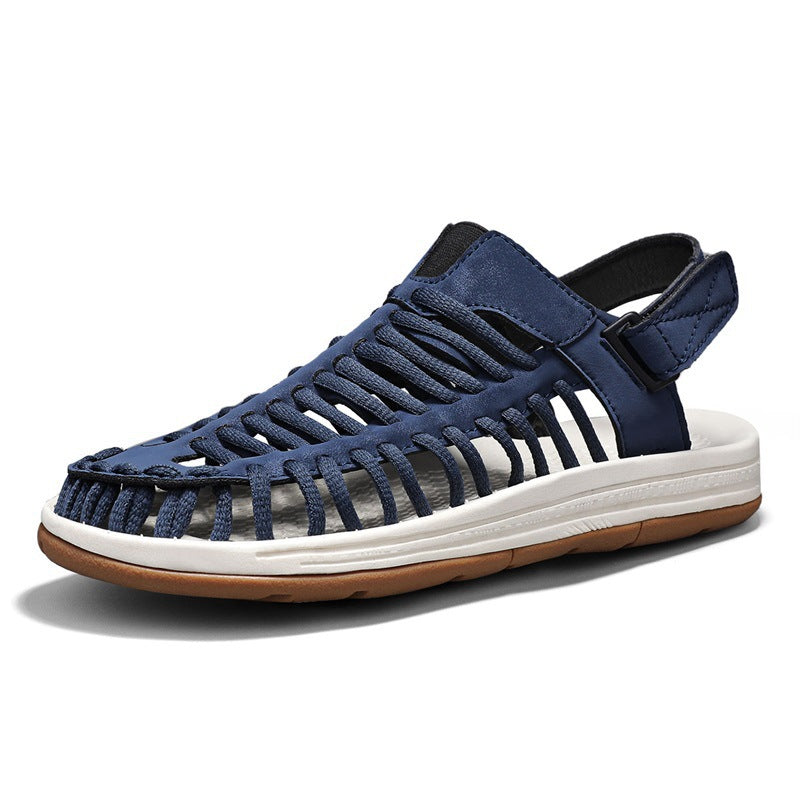 2025 Summer Sandals Men's Breathable Beach Shoes Men's Outdoor Casual Men's Shoes Cross-Border