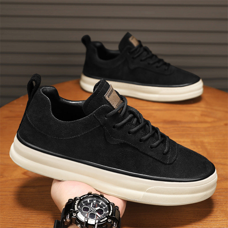 Autumn New Low-Top Sneakers for Men, Korean Style Trendy Student Sports Casual Shoes, Versatile Men's Shoes, Cross-Border Large Sizes