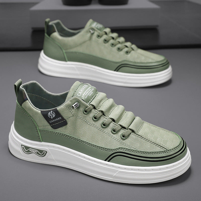 2025 Spring and Summer Men's New Trendy Casual Comfortable Versatile Everyday Round-Toe Low-Top Men's Sneakers