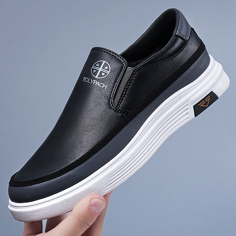 2025 Spring New plus size Men's Doug Shoes Breathable Casual Loafers Fashion Shoes Trendy Men's Shoes