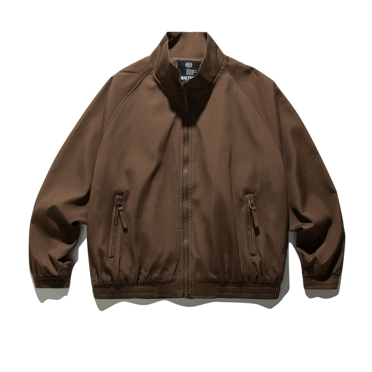 JOYZONE Winter American Style Retro Men's and Women's Unisex Cotton-padded Loose Thickened Vertical Collar Brand Jacket Warm Top