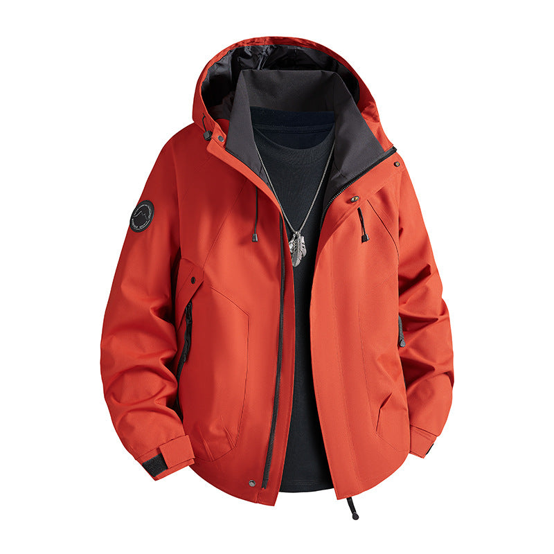 Printed Custom-Made Jackets, Outdoor Three-In-One Jackets for Men and Women, Travel Outdoor Three-Proof Printable High-Quality Jackets