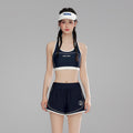 Racing Swimwear Women's Split Three-piece Set 2024 New Swimwear Slight Fat Covering Meat Slim Conservative Swimwear